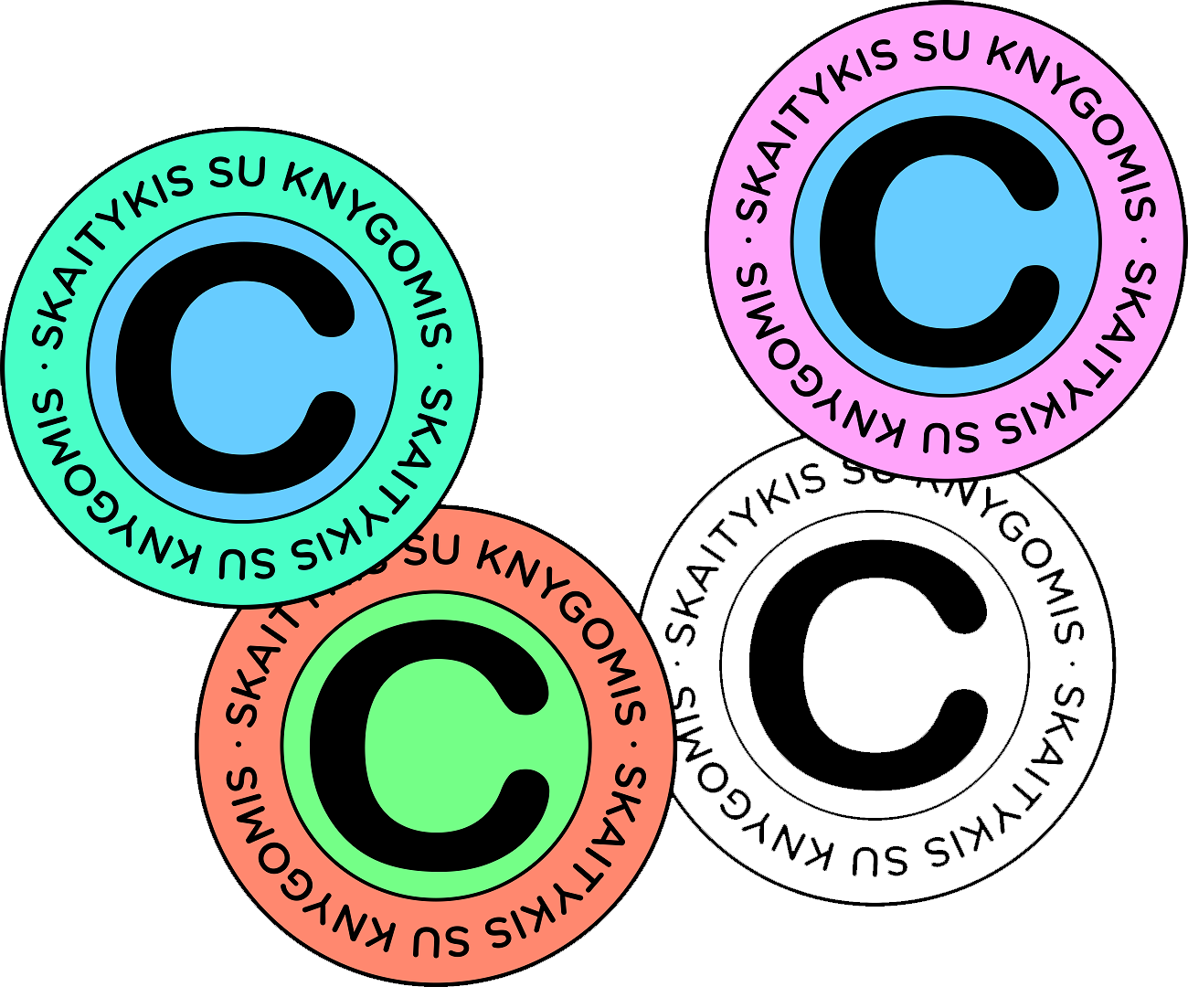 C raidės logotipai atsisiuntimui